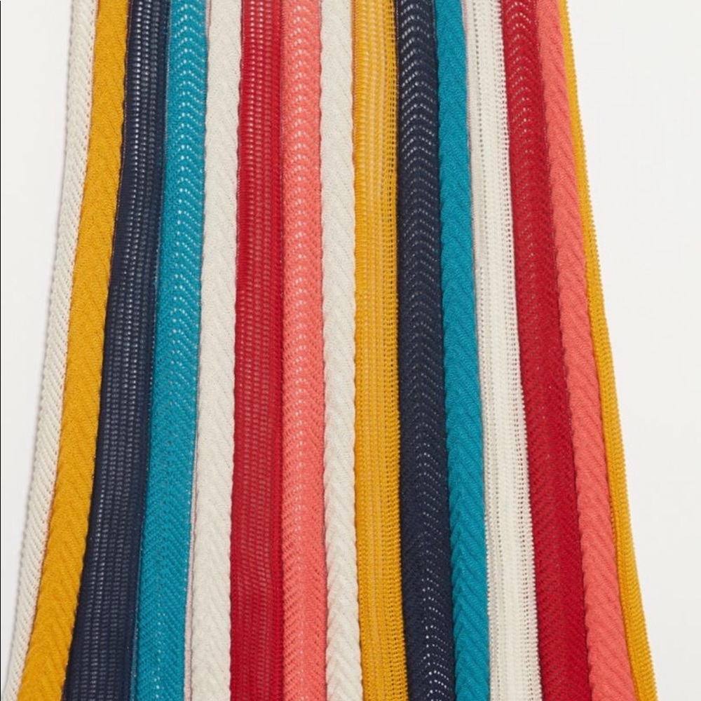 Anthropologie Farm Rio Stripe Maxi Skirt LP 12-14P - Picture 8 of 8